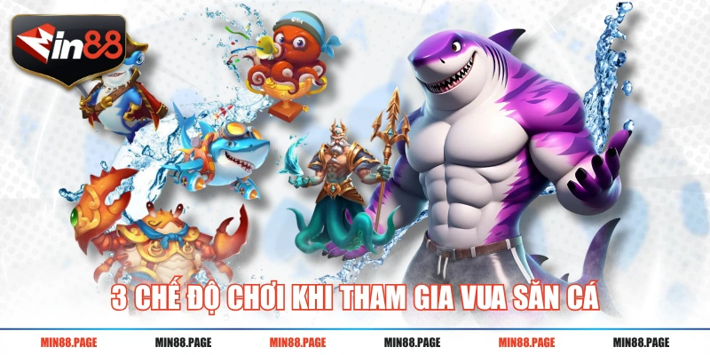 3 Chế độ chơi khi tham gia Vua Săn Cá 3 Chế độ chơi khi tham gia Vua Săn Cá