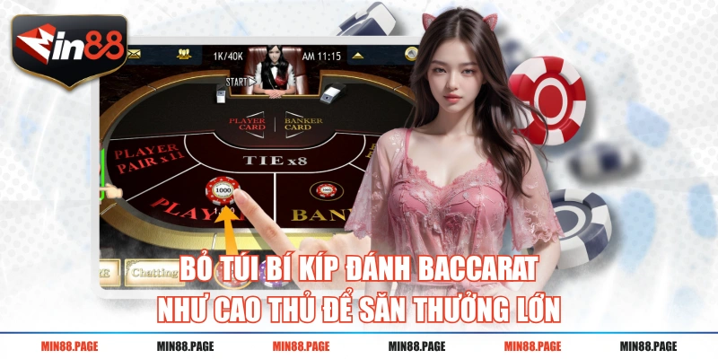 Bỏ túi bí kíp đánh Baccarat như cao thủ để săn thưởng lớn Bỏ túi bí kíp đánh Baccarat như cao thủ để săn thưởng lớn